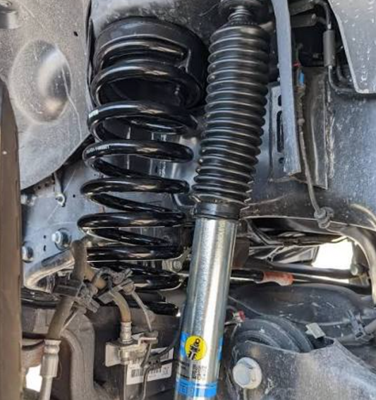 14-26 BM Off-Road Ram 2.5" Leveling Springs and Bilstein 5100 Shocks
